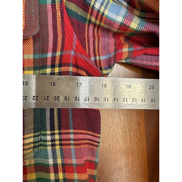 Polo Ralph Lauren Aztec Southwestern Button Up Shirt Men's XS Travis Scott Red - Picture 9 of 11